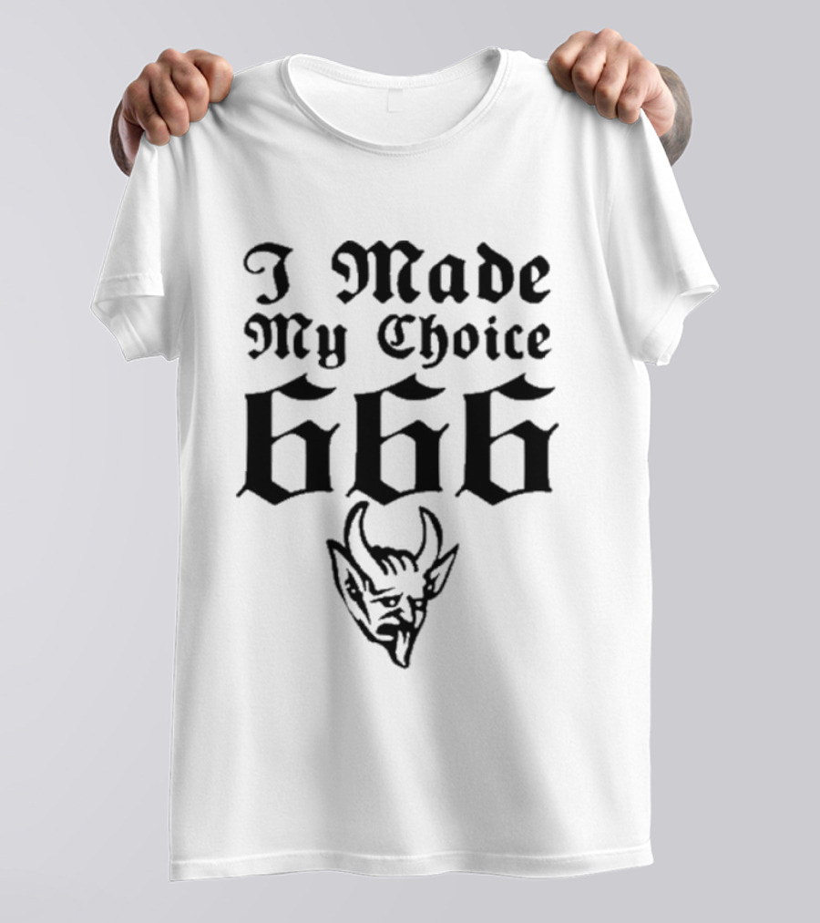 Behemoth Neronoir I Made My Choice Occult Symbolism T-Shirt