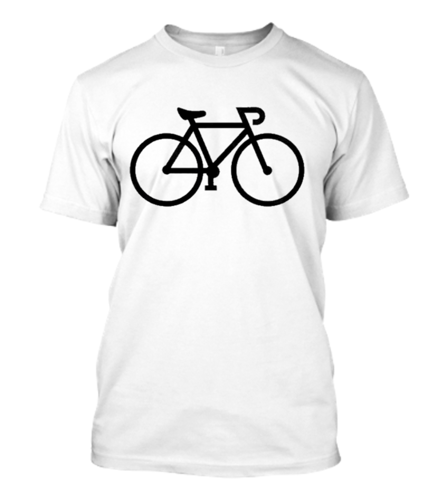 Bicycle Adventure American Spirit Lady In Pakistan T-Shirt
