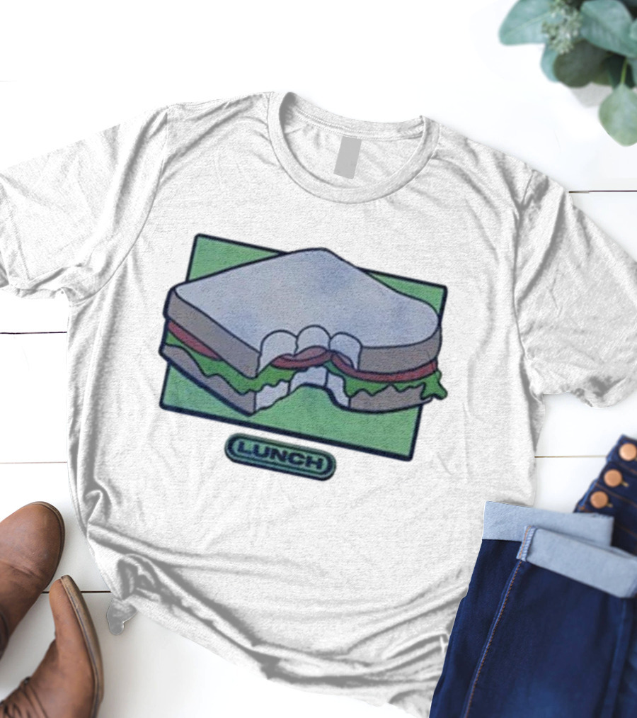 Billie X Lost Love Blue Lunch Sandwich Icon With Bite T-Shirt