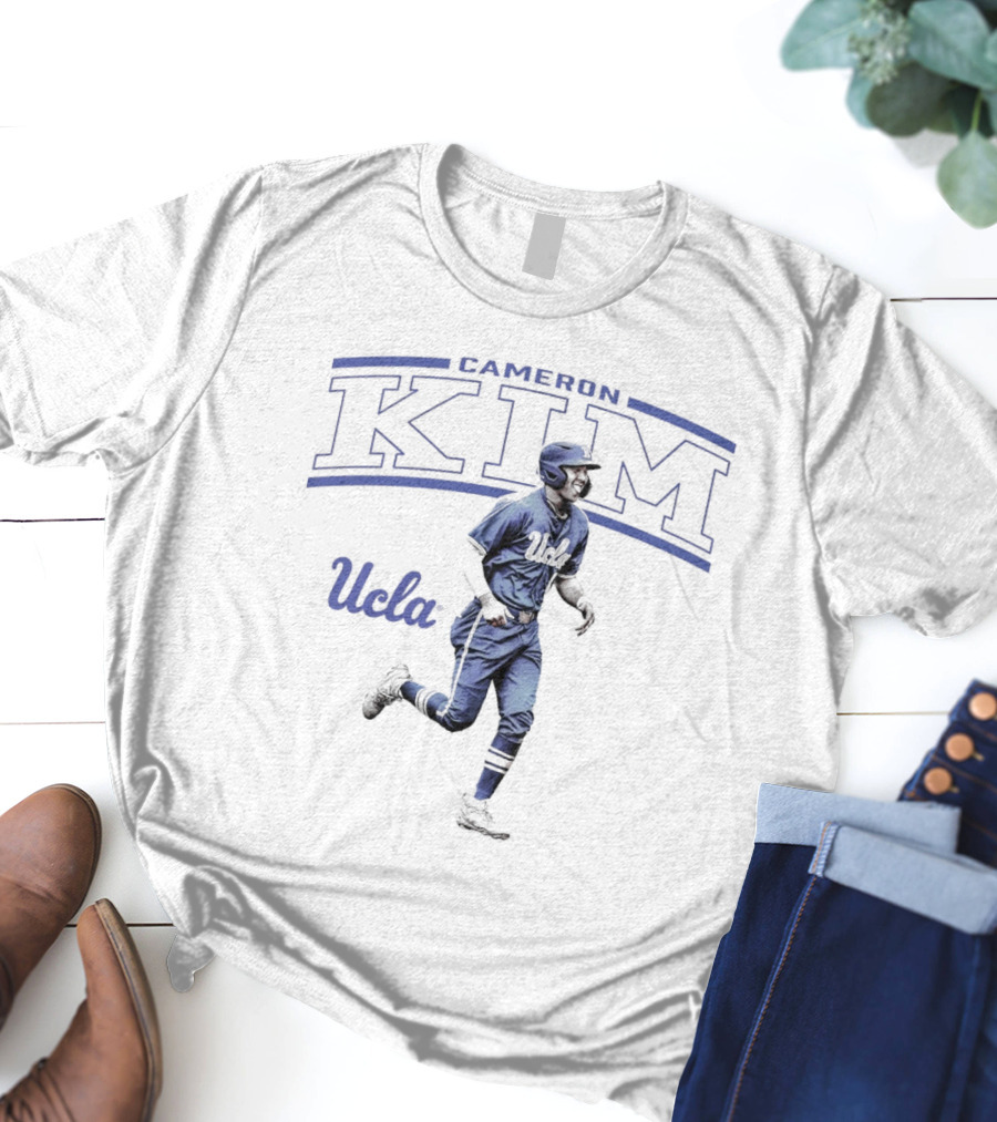 Cameron Kim UCLA Bruins Baseball 2025 NCAA Big Ten Conference T-Shirt
