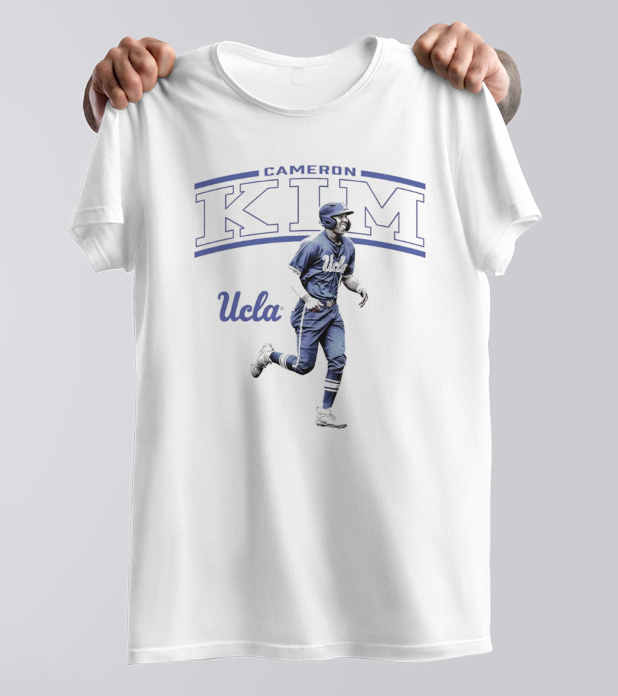 Cameron Kim UCLA Bruins Baseball 2025 NCAA Big Ten Conference T-Shirt