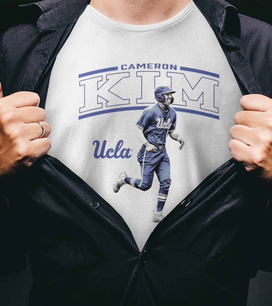 Cameron Kim UCLA Bruins Baseball 2025 NCAA Big Ten Conference T-Shirt