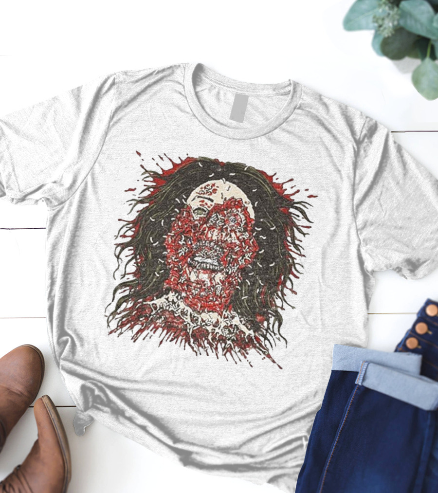 Cannibal Corpse Face Rot Design T-Shirt