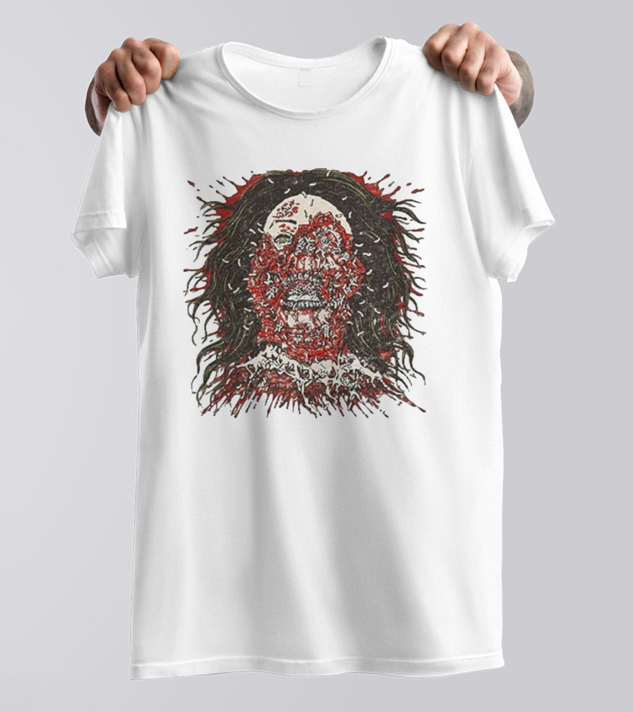 Cannibal Corpse Face Rot Design T-Shirt