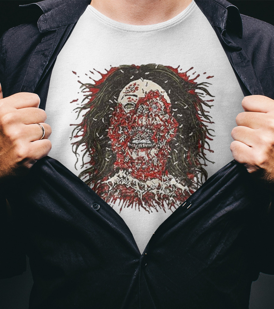 Cannibal Corpse Face Rot Design T-Shirt