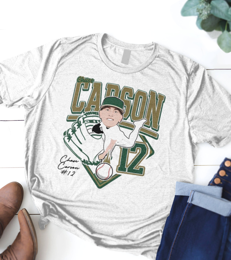 Chase Carson Baseball 2025 Pitcher 12 T-Shirt