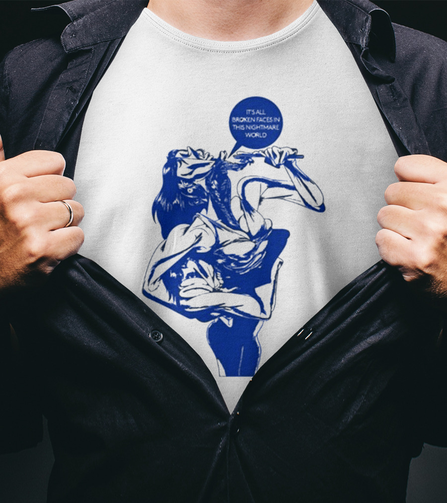 Chat Pile Broken Faces Nightmare World T-Shirt