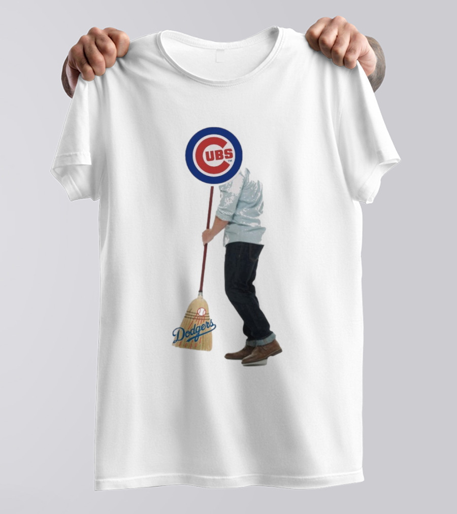 Chicago Cubs Sweeping Los Angeles Dodgers Meme T-Shirt