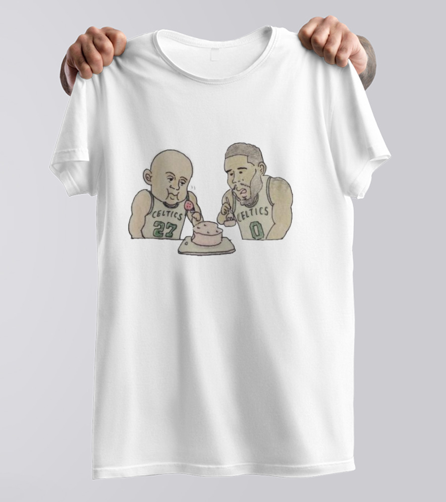Celtics Bros Jayson Tatum And Derrick White Enjoy Strawberries T-Shirt