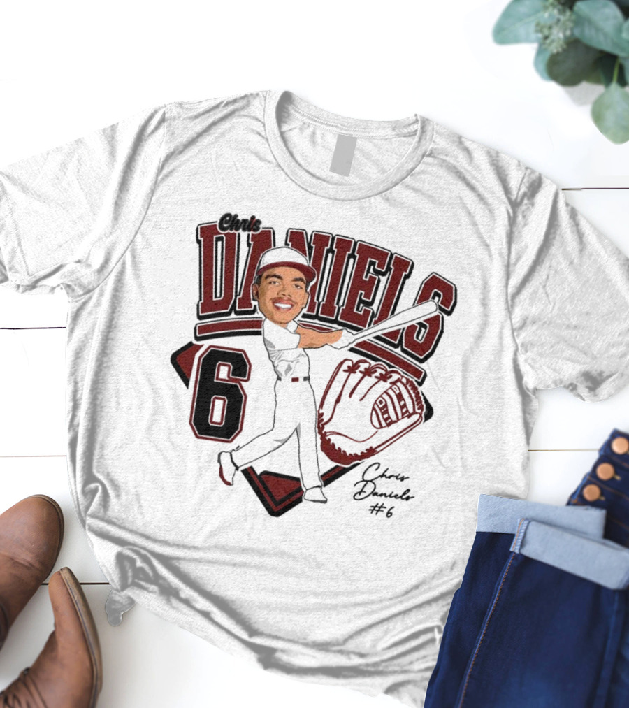 Daniels 6 Baseball Chris 2025 T-Shirt