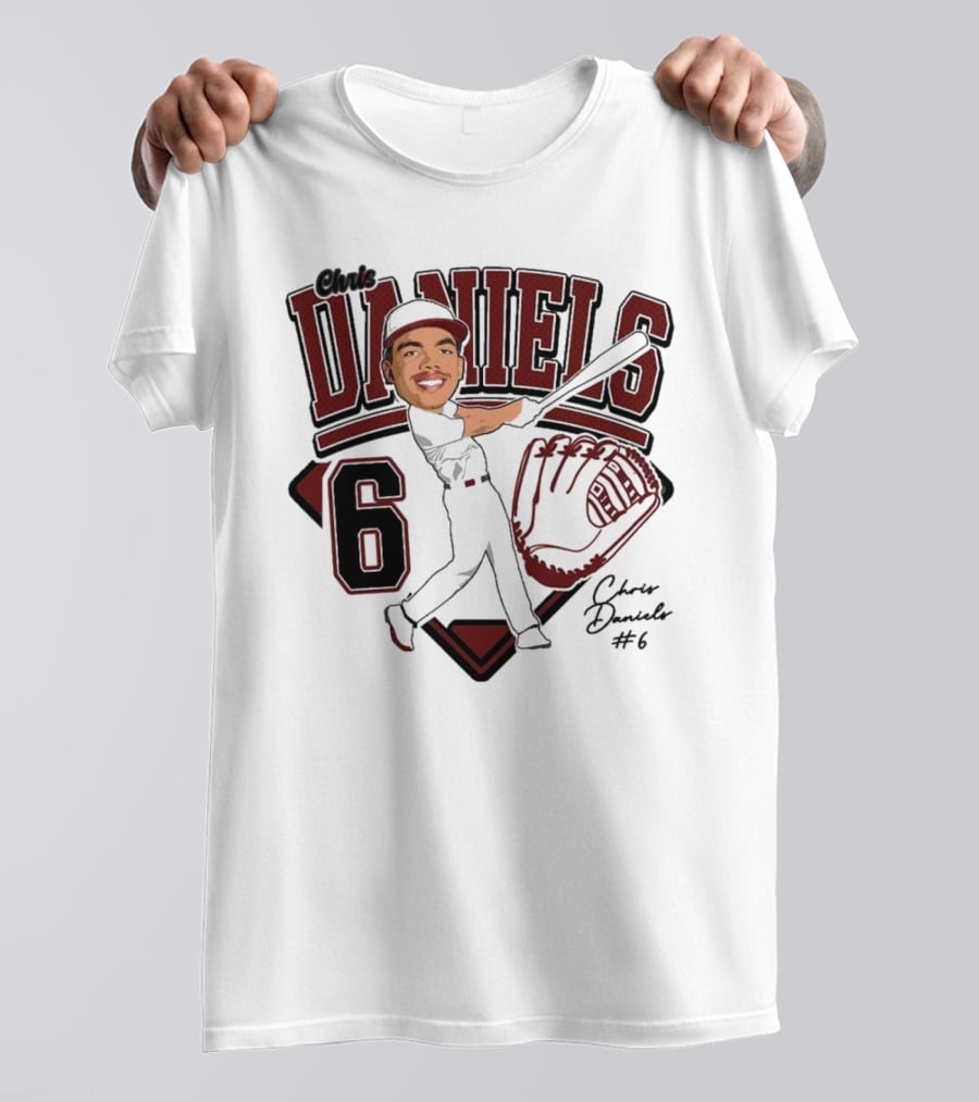 Daniels 6 Baseball Chris 2025 T-Shirt
