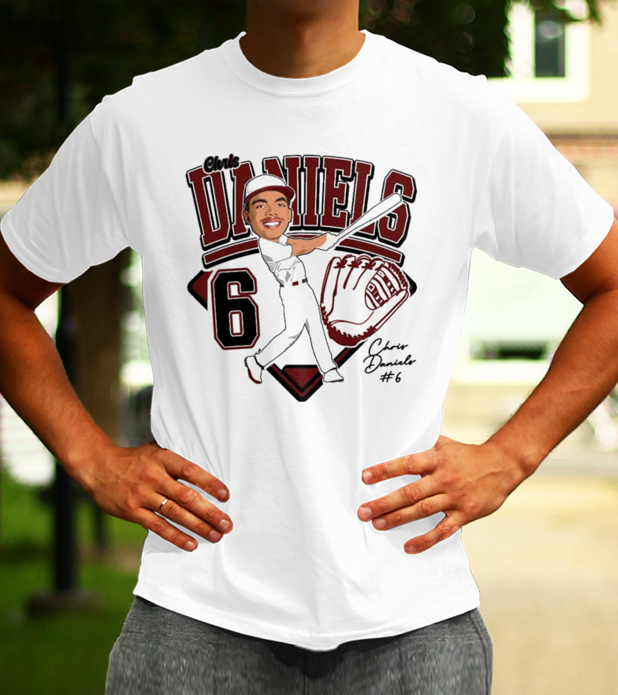 Daniels 6 Baseball Chris 2025 T-Shirt