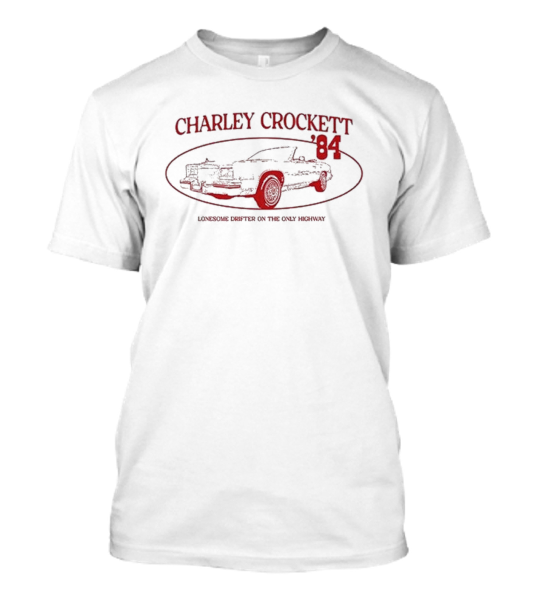 Charley Crockett '84 Caddy Lonesome Cowboy On The Lost Highway T-Shirt