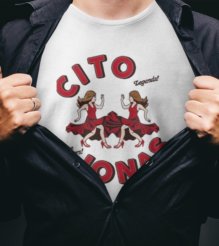 Cito Jonas Legends The Brothers Dancing Twins T-Shirt