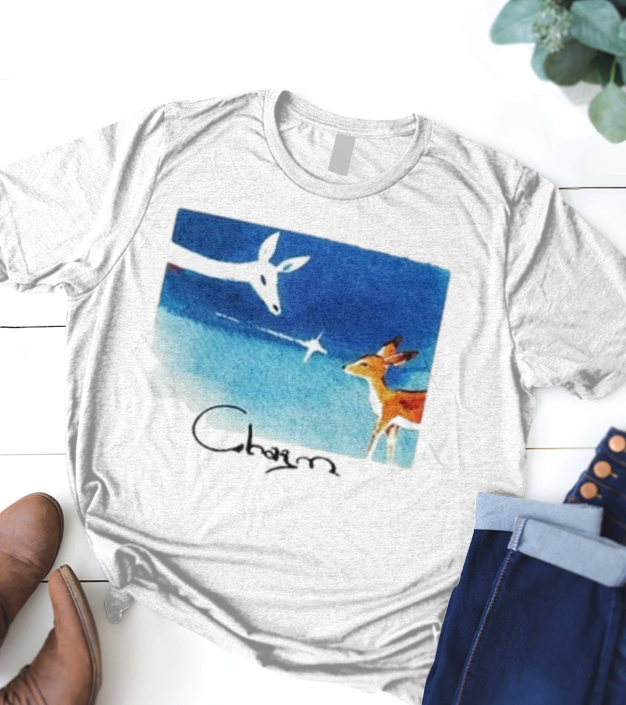 Clairo Charm Deer Artwork Benefit T-Shirt