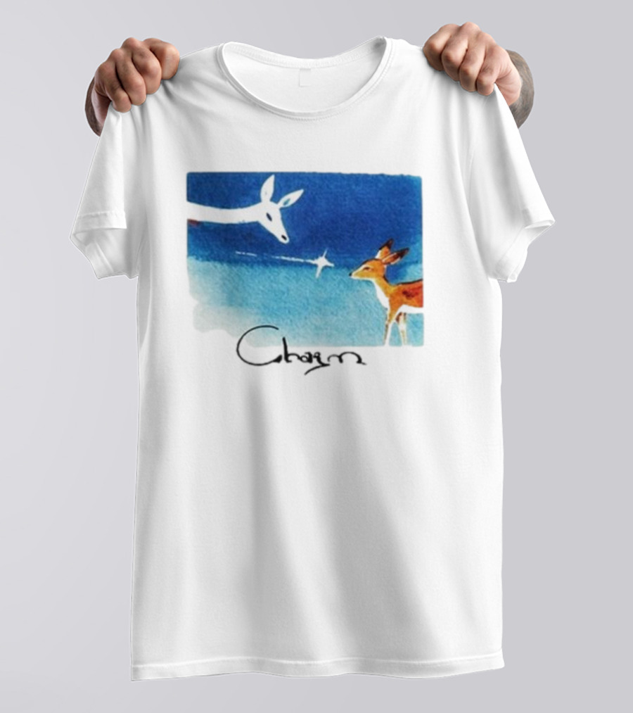 Clairo Charm Deer Artwork Benefit T-Shirt