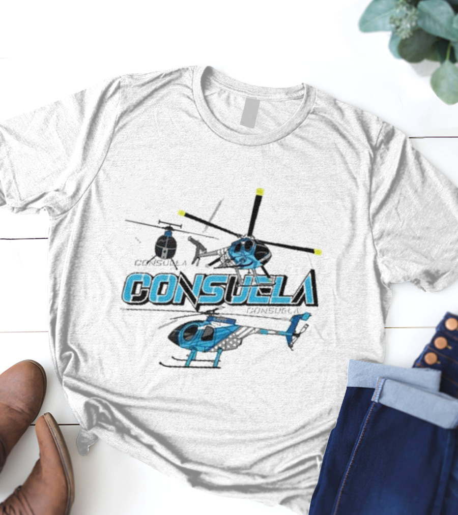 Cleetus Consuela Helicopter 2025 Consuela Go Fast Eat Ass T-Shirt