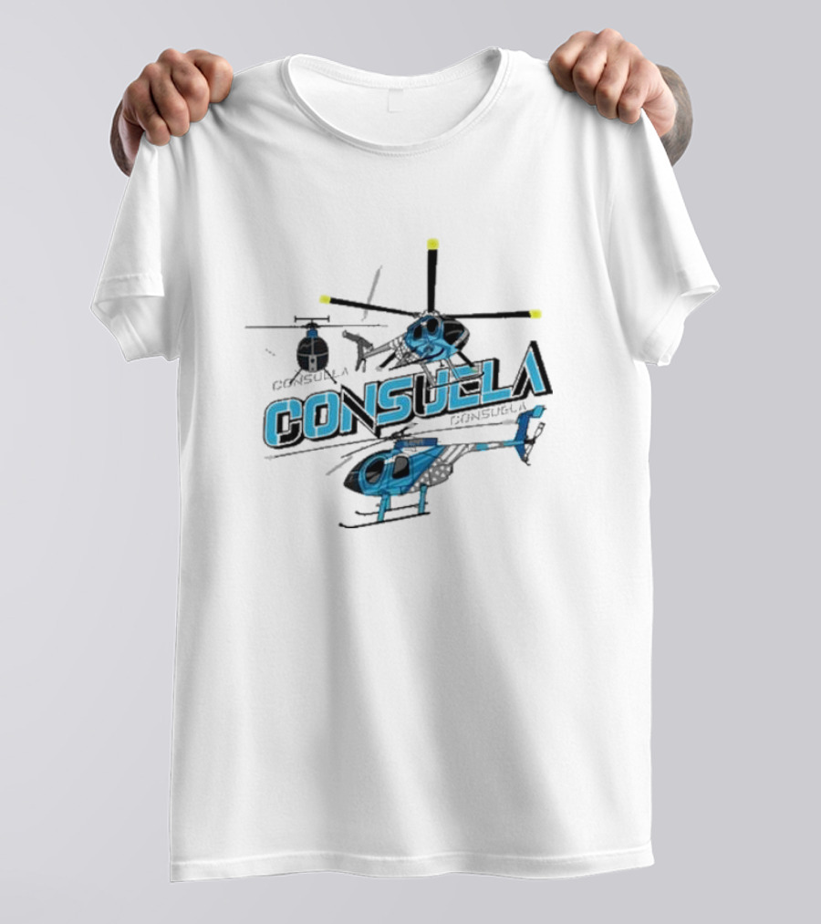 Cleetus Consuela Helicopter 2025 Consuela Go Fast Eat Ass T-Shirt