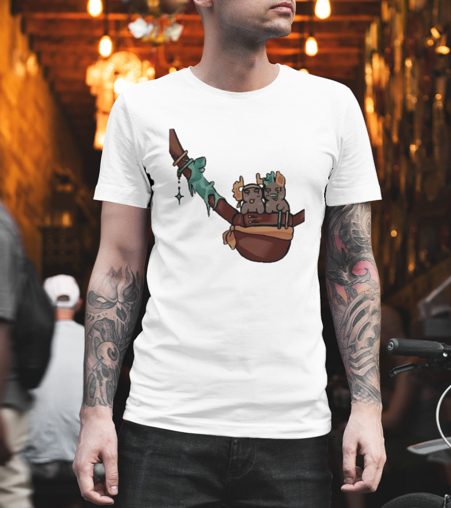 Coilpunk Steam Coil Phighting In A Bag Wizard Staff Adventure T-Shirt