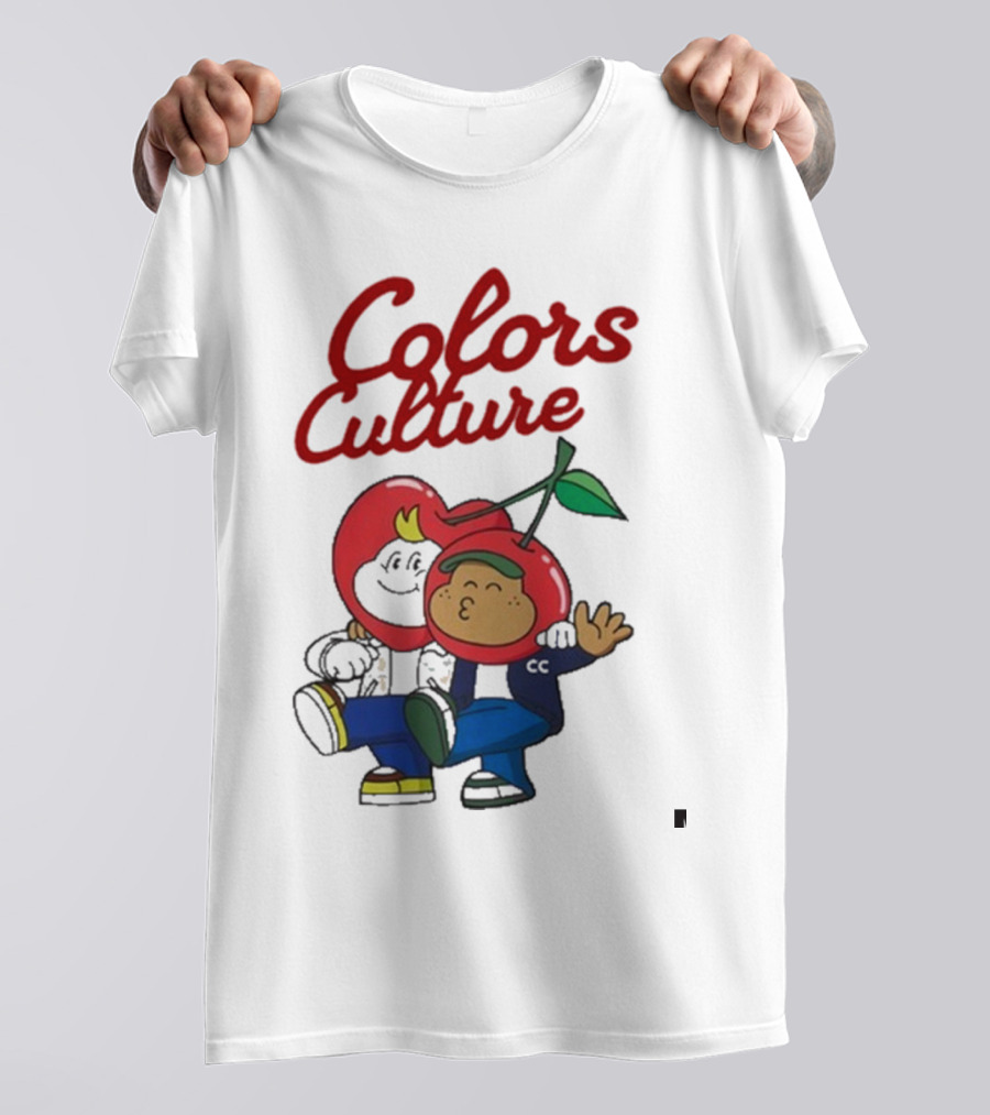 Colors Culture Chubby And Friends Cherry Head Graphic T-Shirt