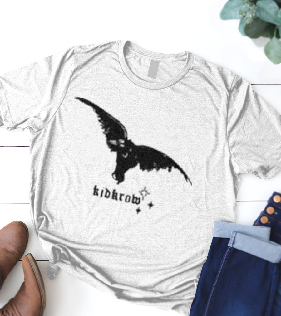 Conan Gray Kid Krow Flying Black Bird T-Shirt
