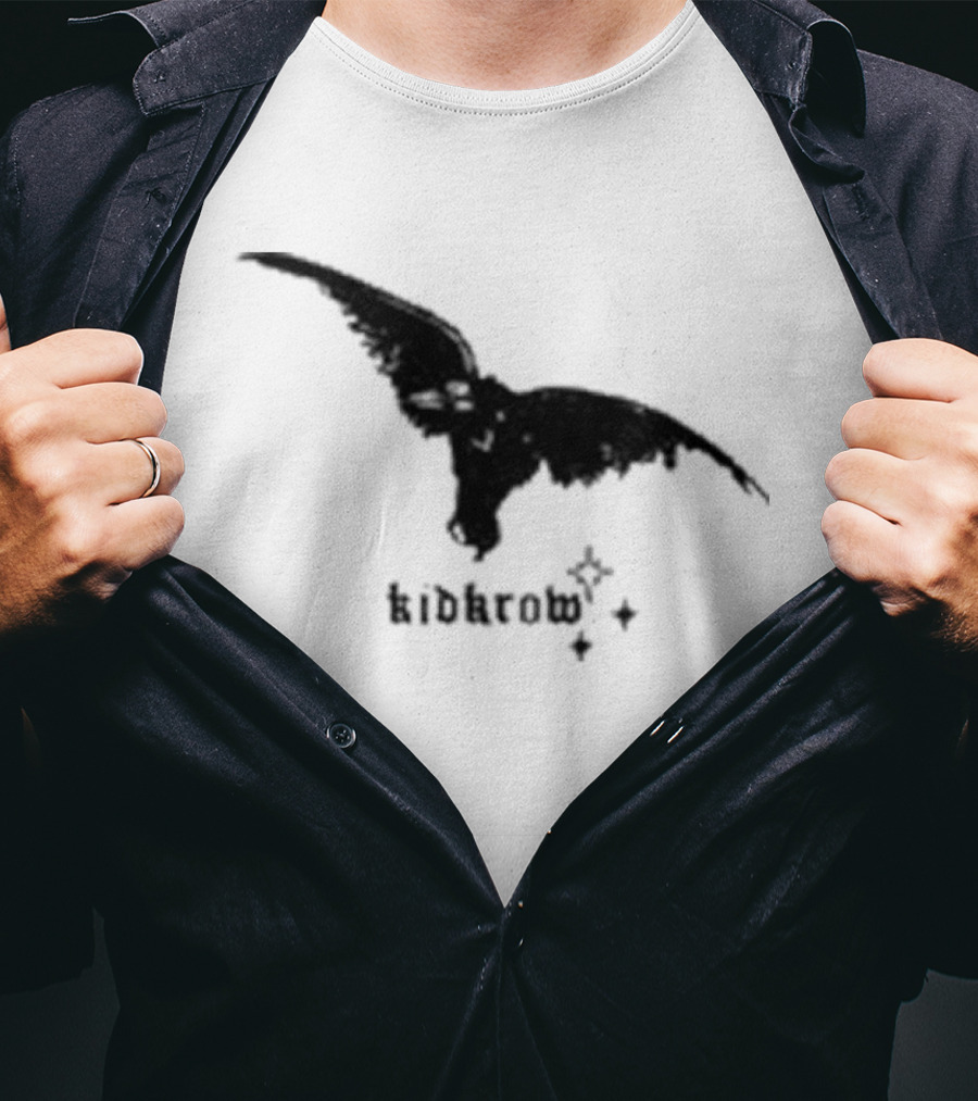 Conan Gray Kid Krow Flying Black Bird T-Shirt