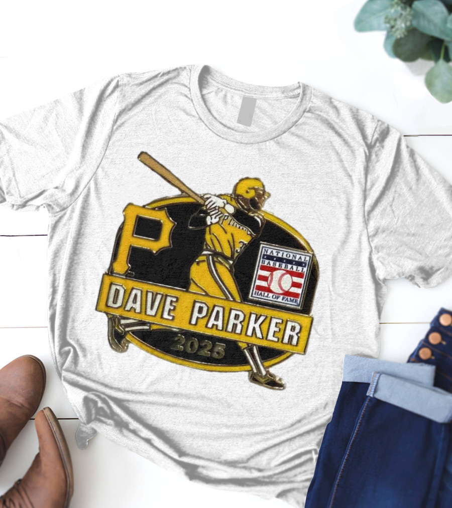 Dave Parker Pittsburgh Pirates National Baseball Hall Of Fame 2025 T-Shirt