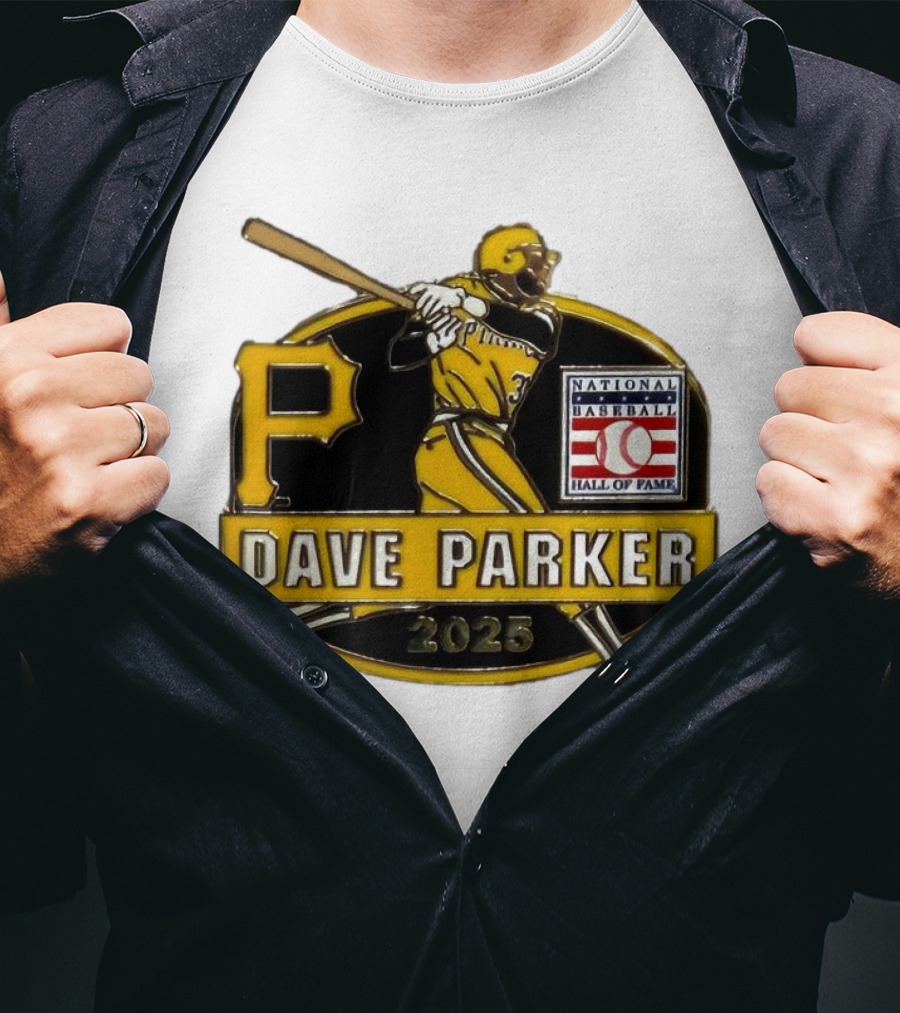 Dave Parker Pittsburgh Pirates National Baseball Hall Of Fame 2025 T-Shirt