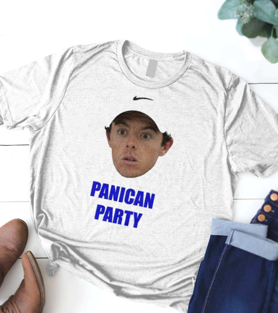 Dave Portnoy Panican Party Rory McIlroy Edition T-Shirt