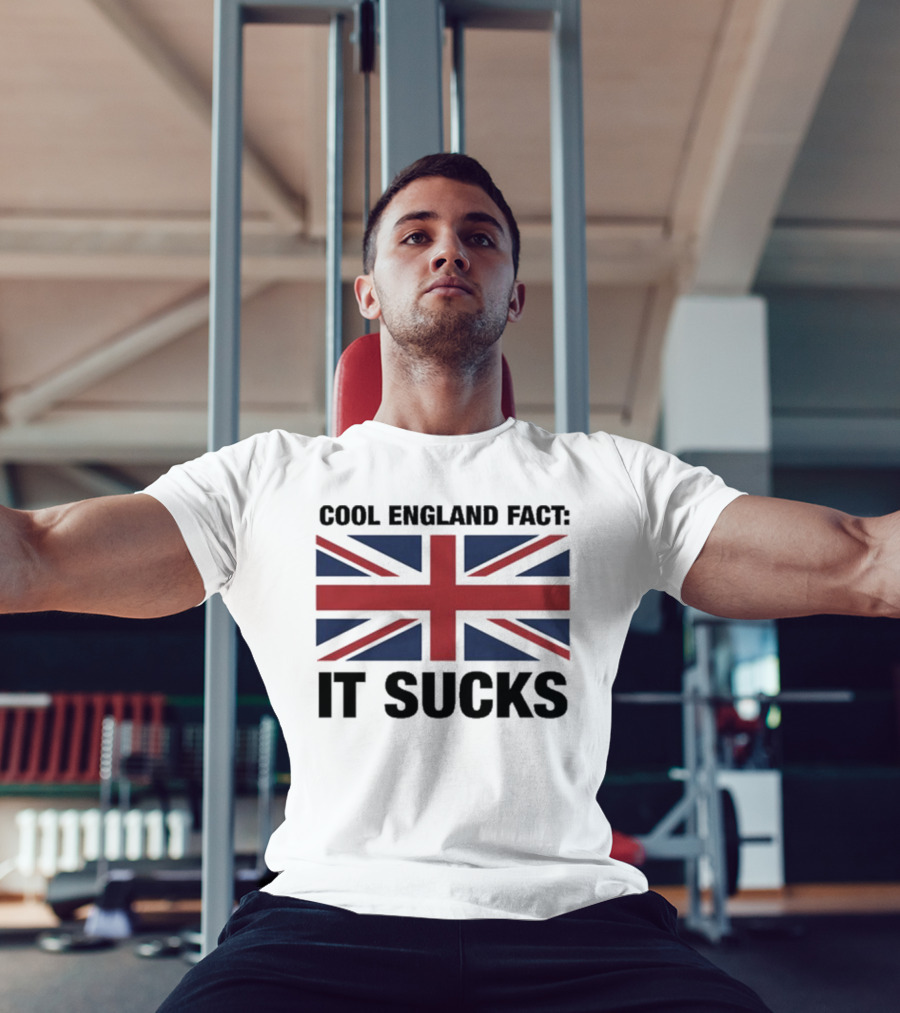 Cool England Fact It Sucks Union Jack T-Shirt