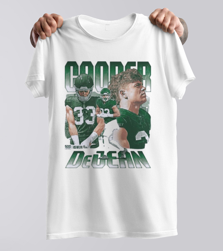 Cooper DeJean NFLPA 33 Vintage Style T-Shirt