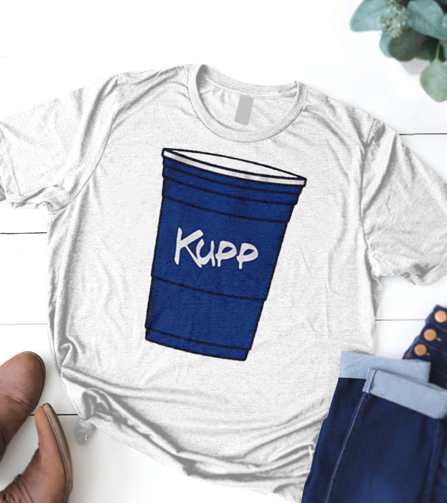 Cooper Kupp Seattle Kupp Blue Cup T-Shirt