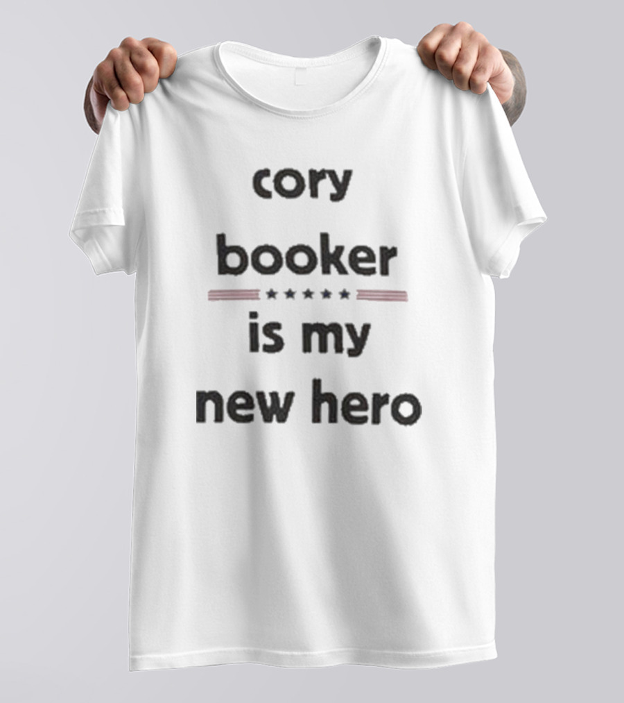 Cory Booker Is My New Hero 2025 Stars T-Shirt