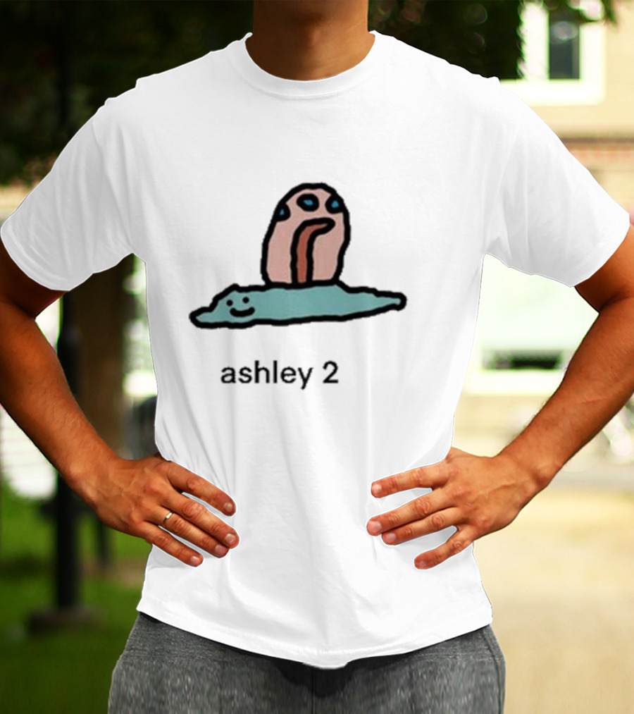 Dale’s Bits Ashley 2 Smiling Creature With Mushroom Design T-Shirt