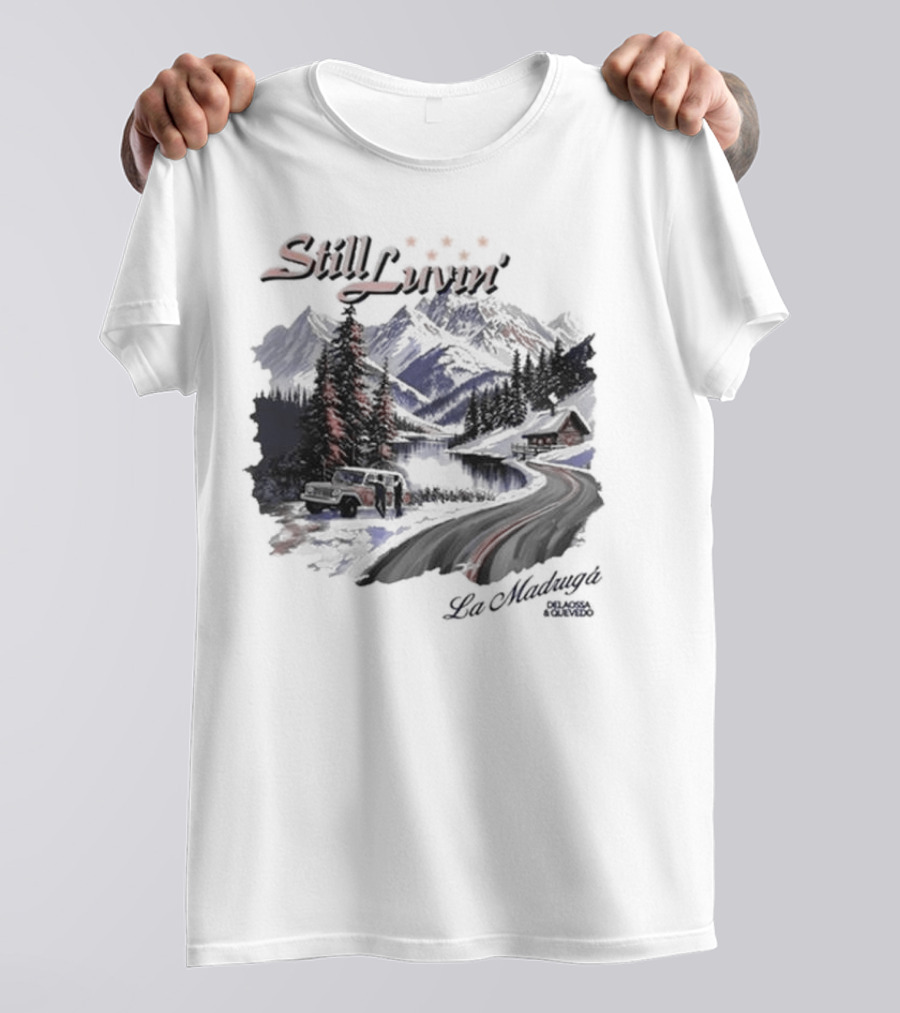 Delaossa Still Luvin Blanca Mountain Road Scene T-Shirt