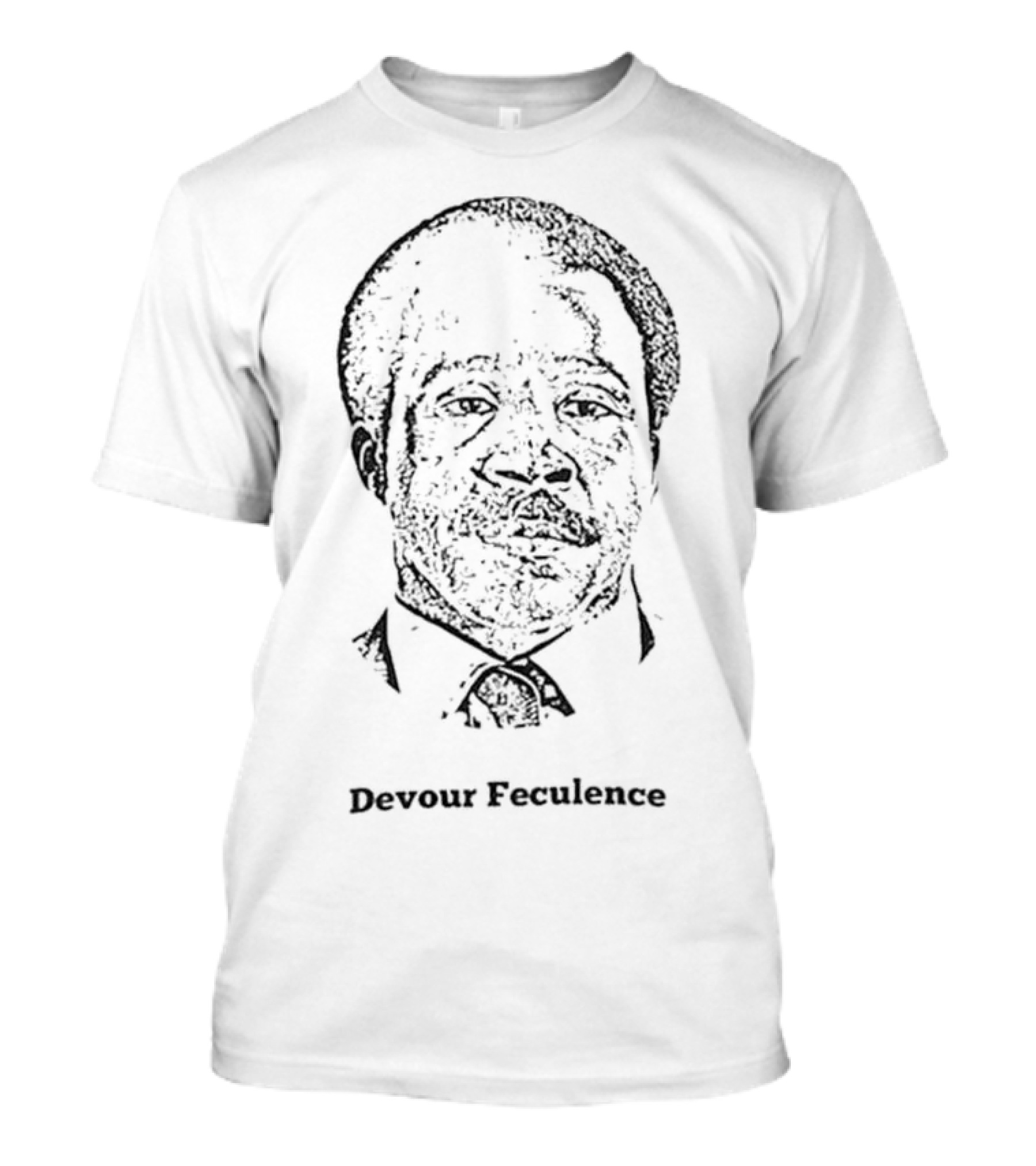 Devour Feculence Big Face T-Shirt