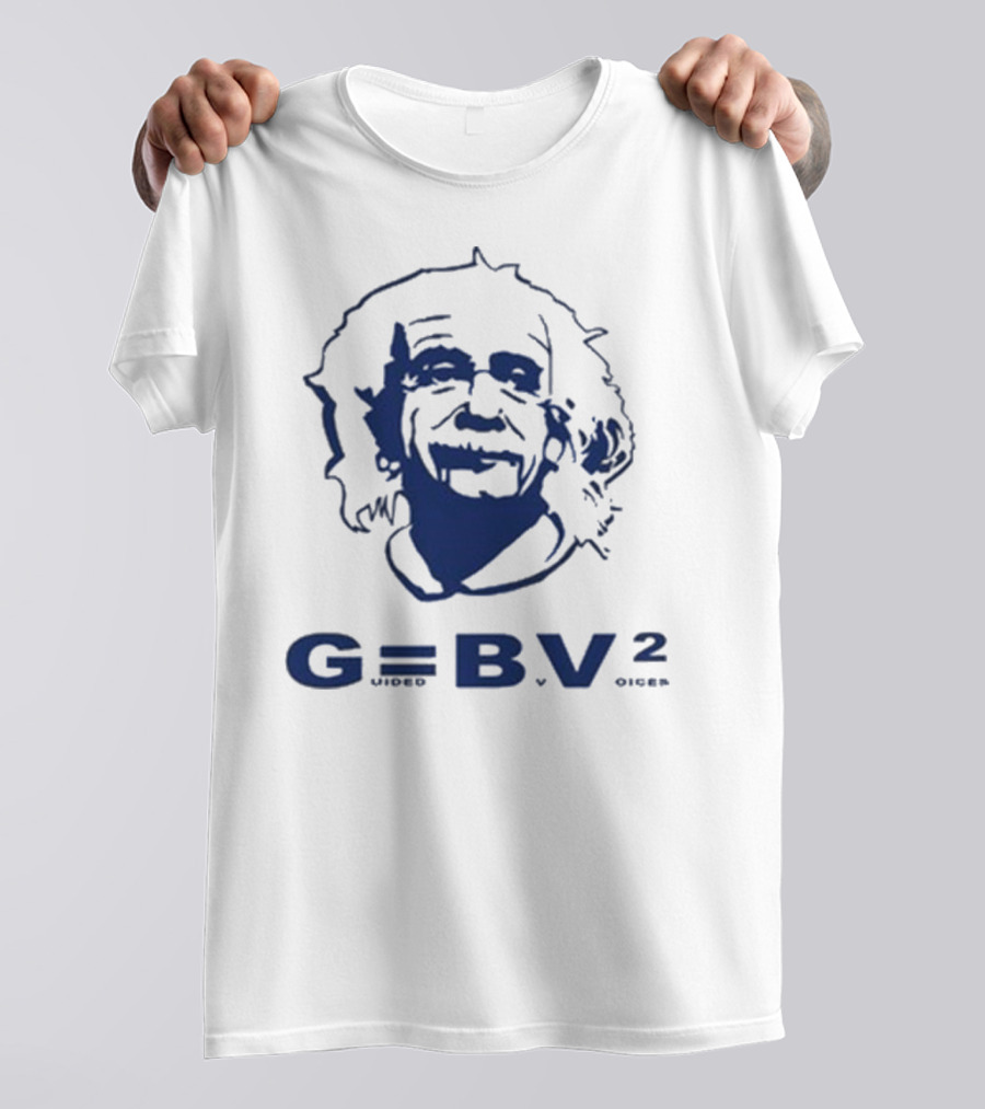 Dogmeat’s Town Bee Thousand G Equals Bee V Squared Einstein Sketch T-Shirt