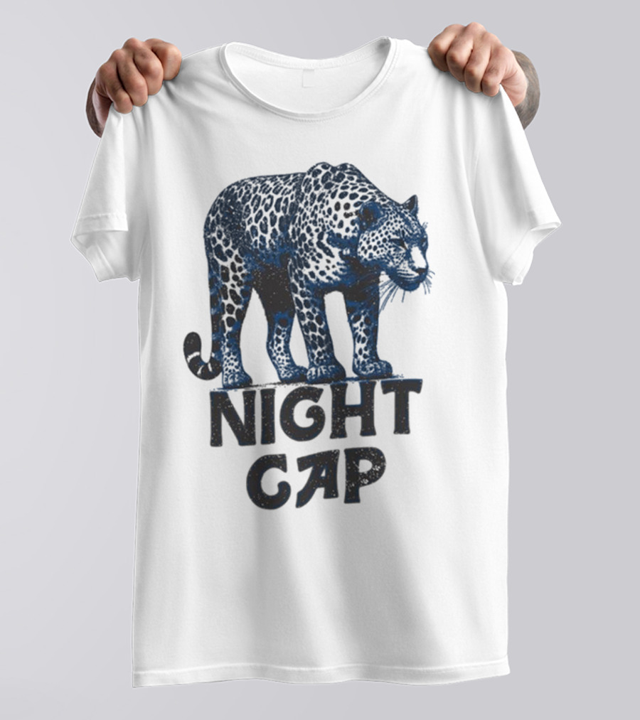 Night Cap Eighty Four Vintage Cat T-Shirt