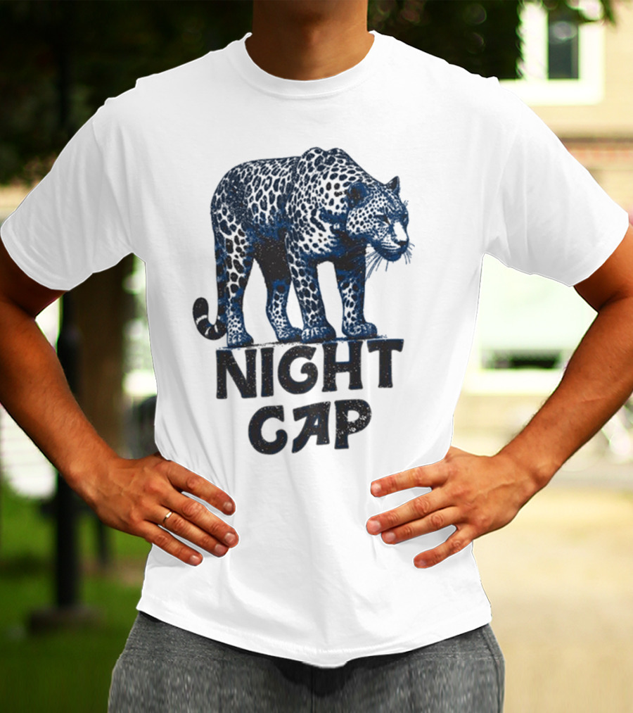 Night Cap Eighty Four Vintage Cat T-Shirt