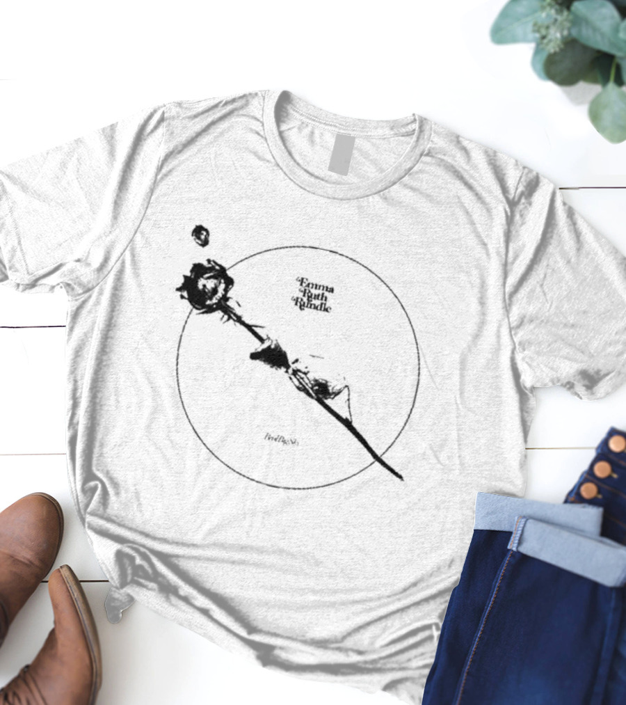 Emma Ruth Rundle Real Big Sky And Flowerperson Circle T-Shirt