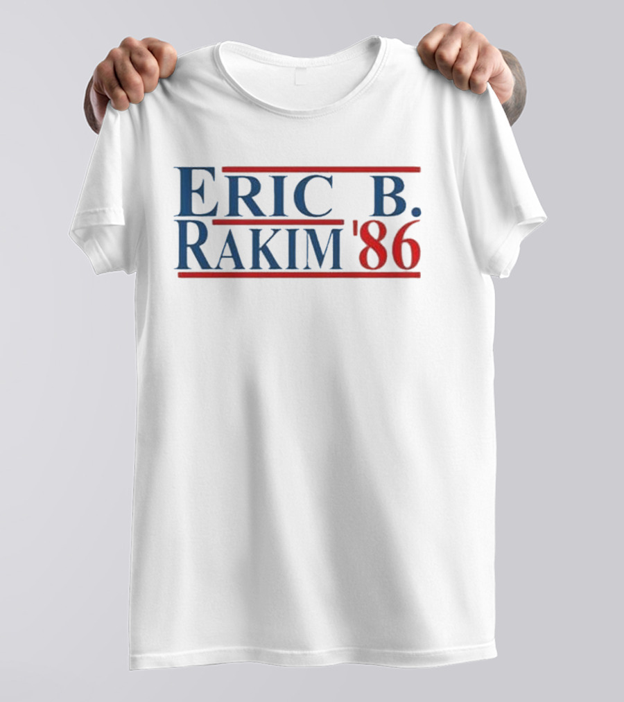 Eric B Rakim 86 Retro Hip Hop Legacy T-Shirt