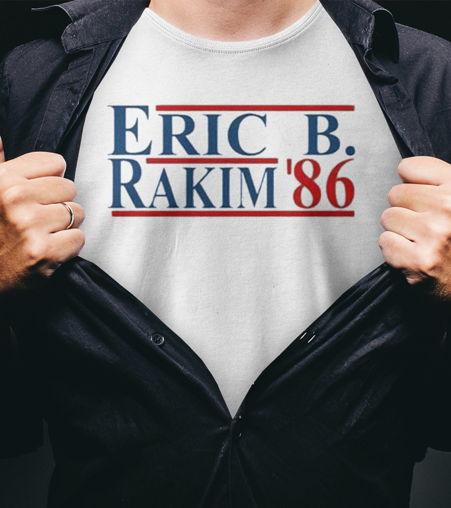 Eric B Rakim 86 Retro Hip Hop Legacy T-Shirt