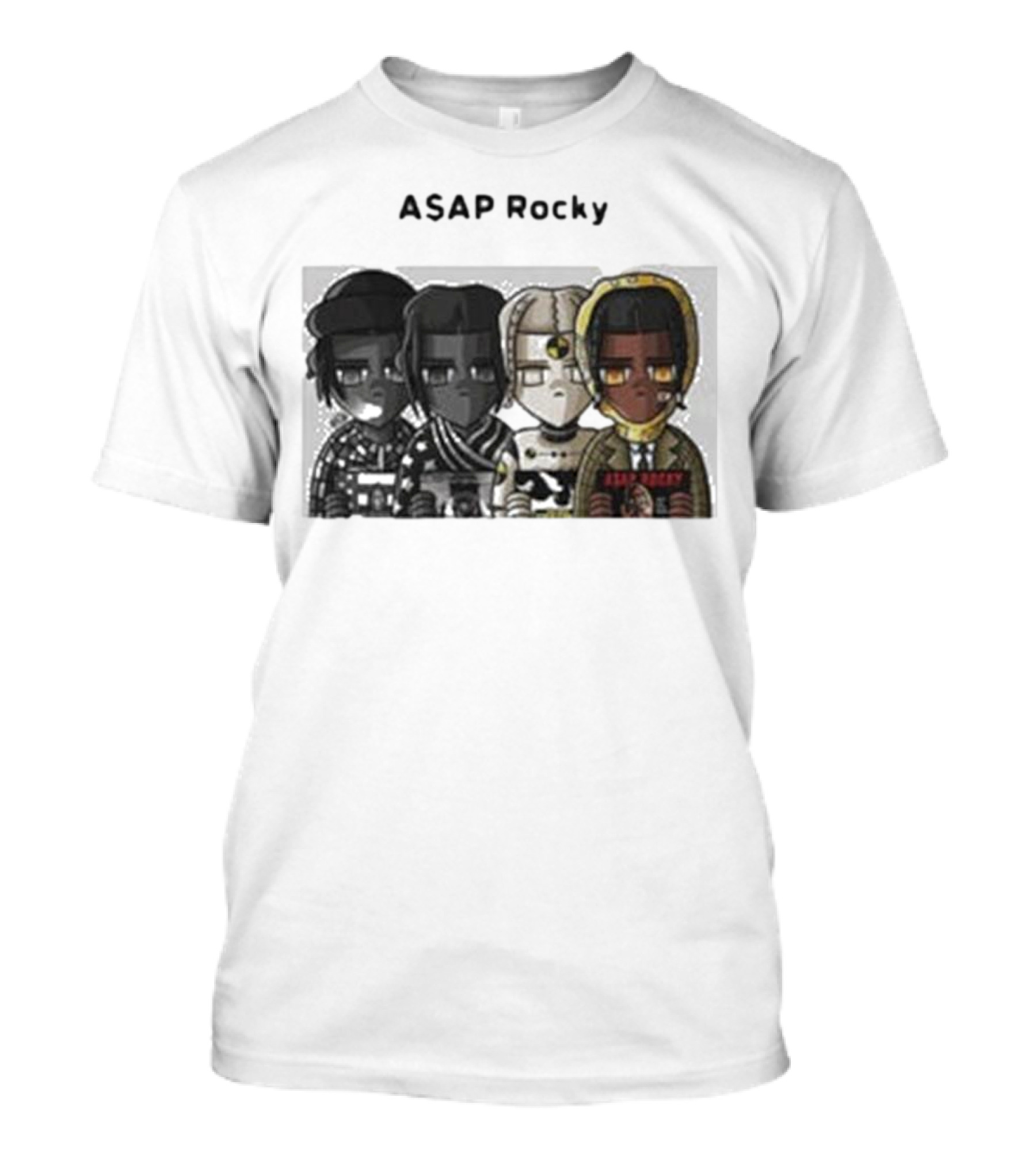 A$AP Mob Evolution A$AP Rocky Style Transformation T-Shirt