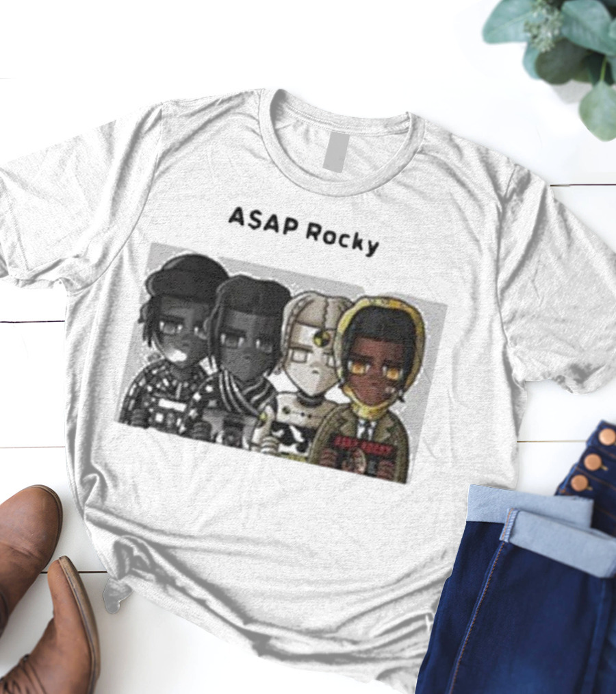 A$AP Mob Evolution A$AP Rocky Style Transformation T-Shirt