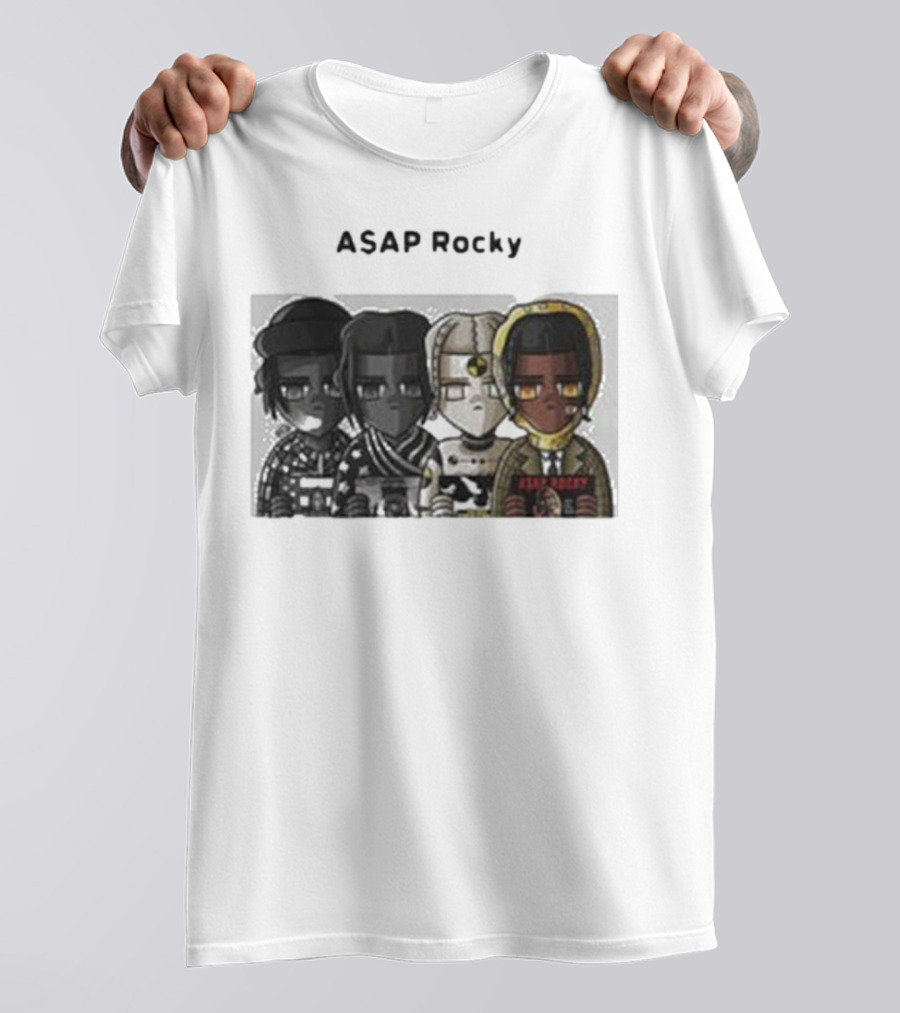 A$AP Mob Evolution A$AP Rocky Style Transformation T-Shirt