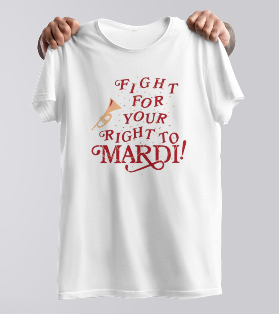 Fight For Your Right To Mardi Kansas City Chiefs Win Buffalo Bills NFL T-Shirt