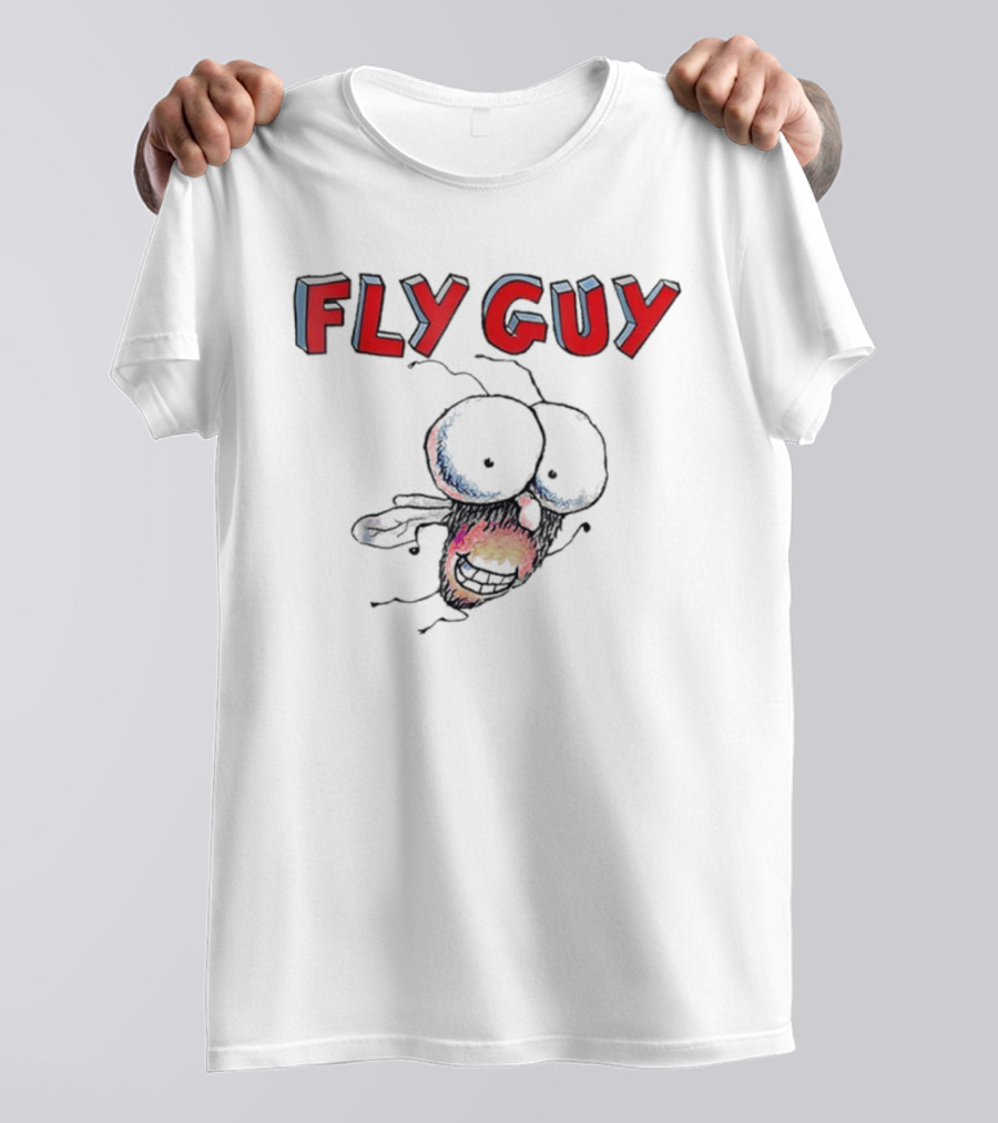 Fly Guy Kids Smile Face Meme T-Shirt