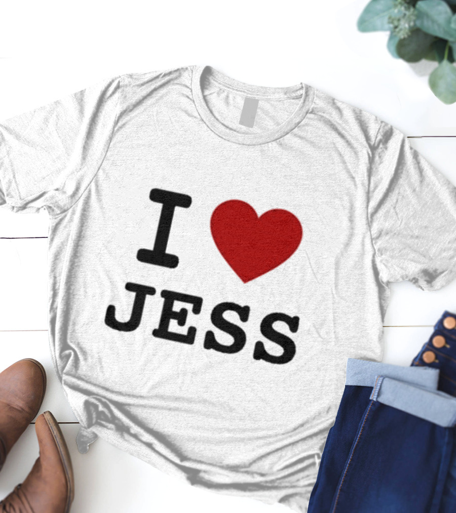 ``` 2025 Fujimotosan I Love Jess Heart ``` T-Shirt