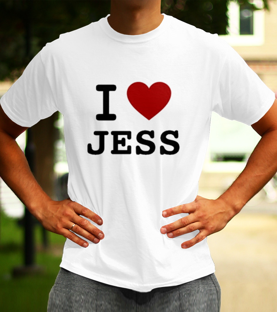 ``` 2025 Fujimotosan I Love Jess Heart ``` T-Shirt