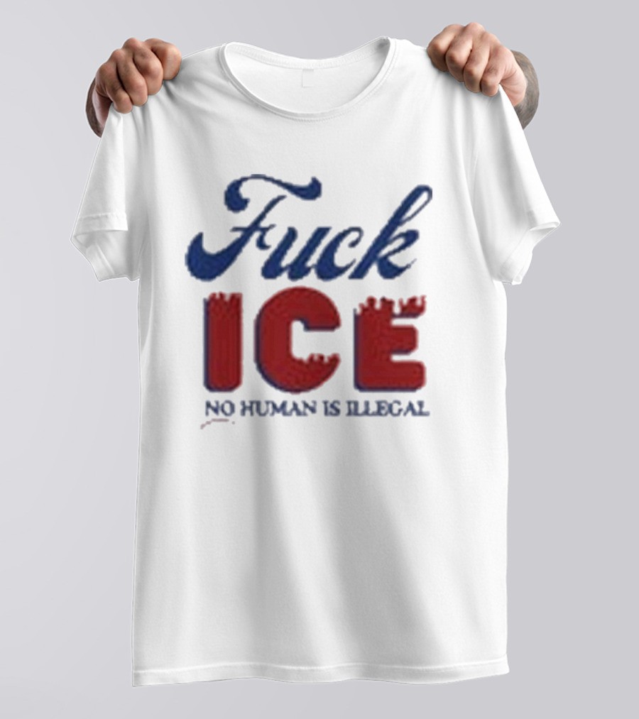 Funny Mexico Fuck ICE No Humans Is Illegal T-Shirt